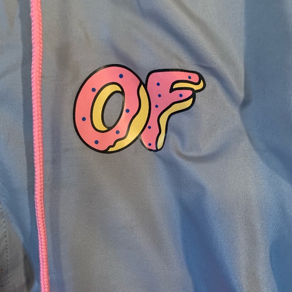 Odd Future Color Block Half Zip Jacket Size M Like New - Picture 3 of 9